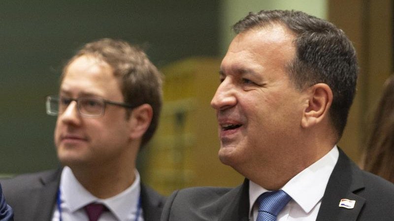 Croatian Health Minister Vili Beros has been arrested and fired over alleged corruption. (AP PHOTO)