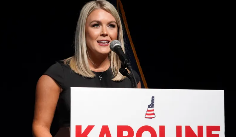 Karoline Leavitt running for Congress in 2022.