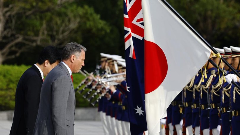 Australia is strengthening military ties with like-minded allies like Japan.
