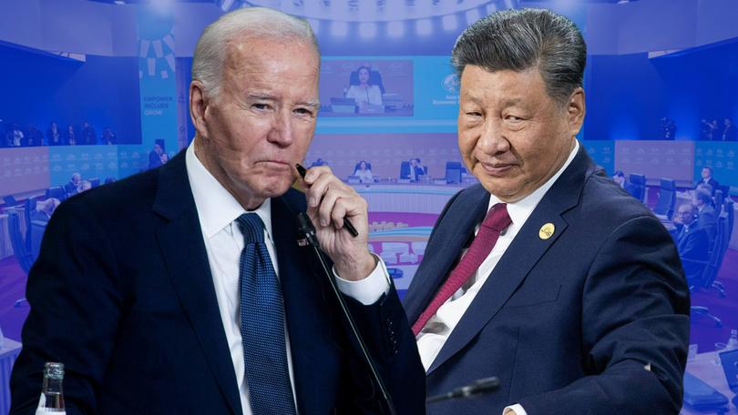 Joe Biden met with his Chinese counterpart XI Jinping one last time after the APEC Summit, but they seemed to have a message for a man who wasn’t in the room.