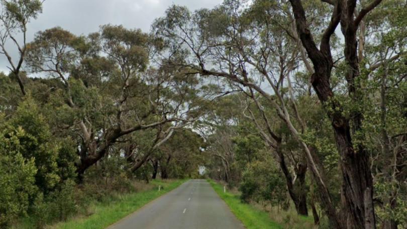 A person has died and another has been left fighting for life after a car smashed into a tree south-east of Ballarat.