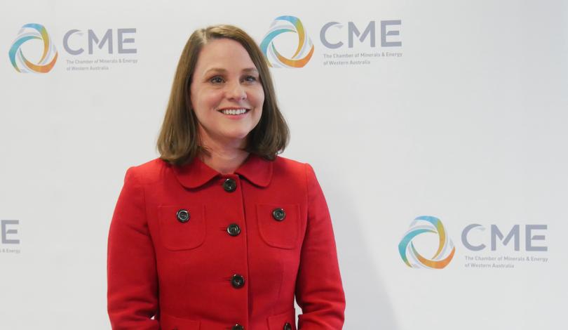 Rebecca Tomkinson is the new CEO of the Chamber of Minerals and Energy of Western Australia. Picture: Chamber of Minerals and Energy of WA