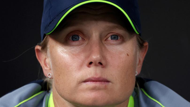 Alyssa Healy may not play in the series against India.