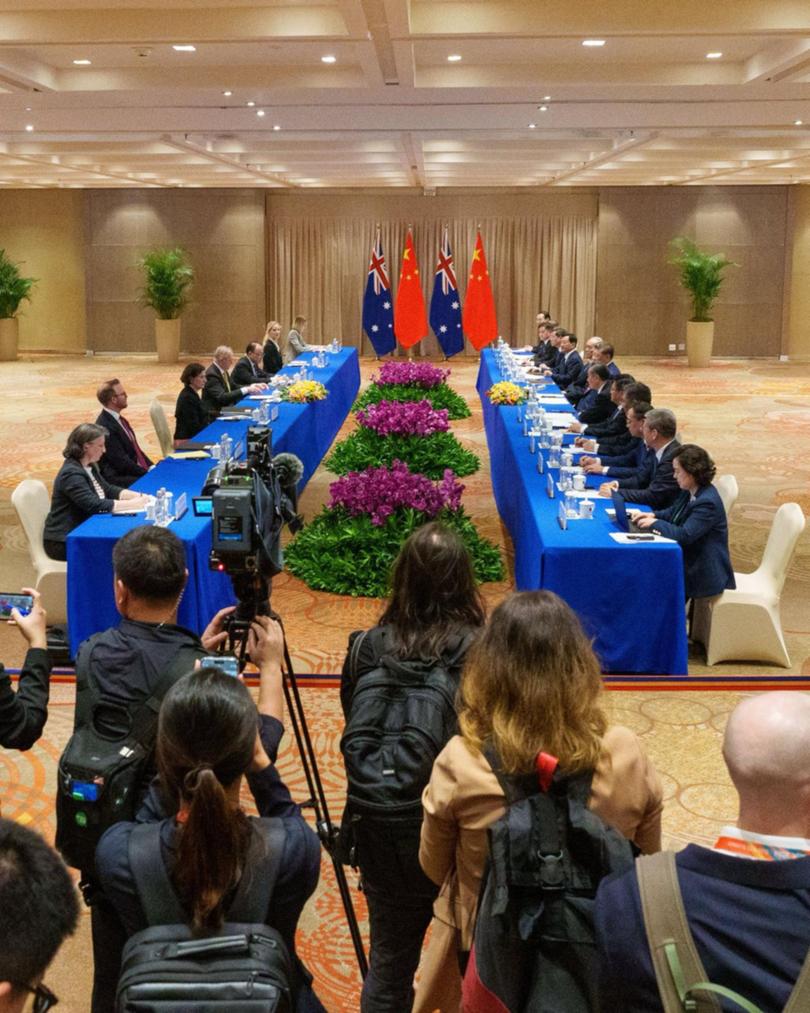 Prime Minister Anthony Albanese met with Chinese President Xi Jinping at the G20 sidelines in Rio de Janeiro.