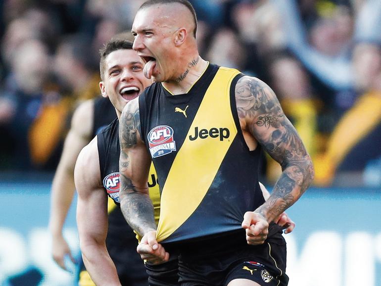 Sam Lalor has been compared to Dustin Martin as he firms as the likely No.1 draft pick for the Tigers.