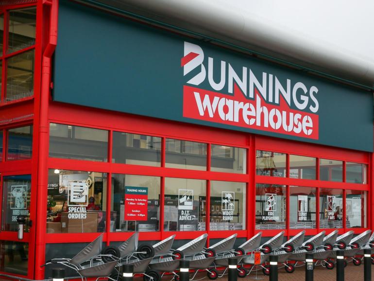 Bunnings stores will remain open for tradespeople only. Members of the general public will be able to click and collect products. Mega.