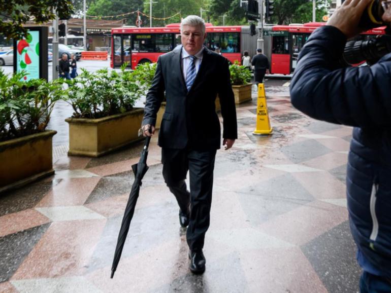 Stuart MacGill is on trial accused of taking part in a major cocaine deal that led to his abduction. (Steven Markham/AAP PHOTOS)