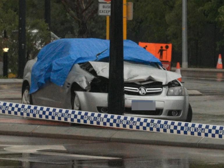 A man is in custody after a pedestrian was killed in Perth on Tuesday.