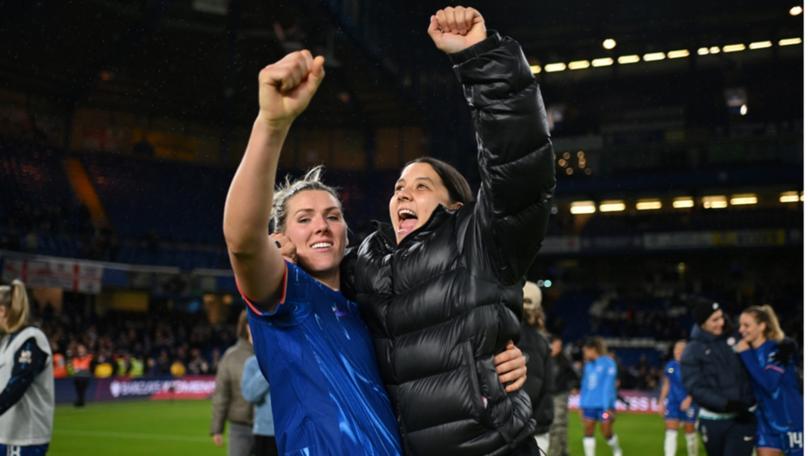 Millie Bright continues to support Kerr on and off the pitch.