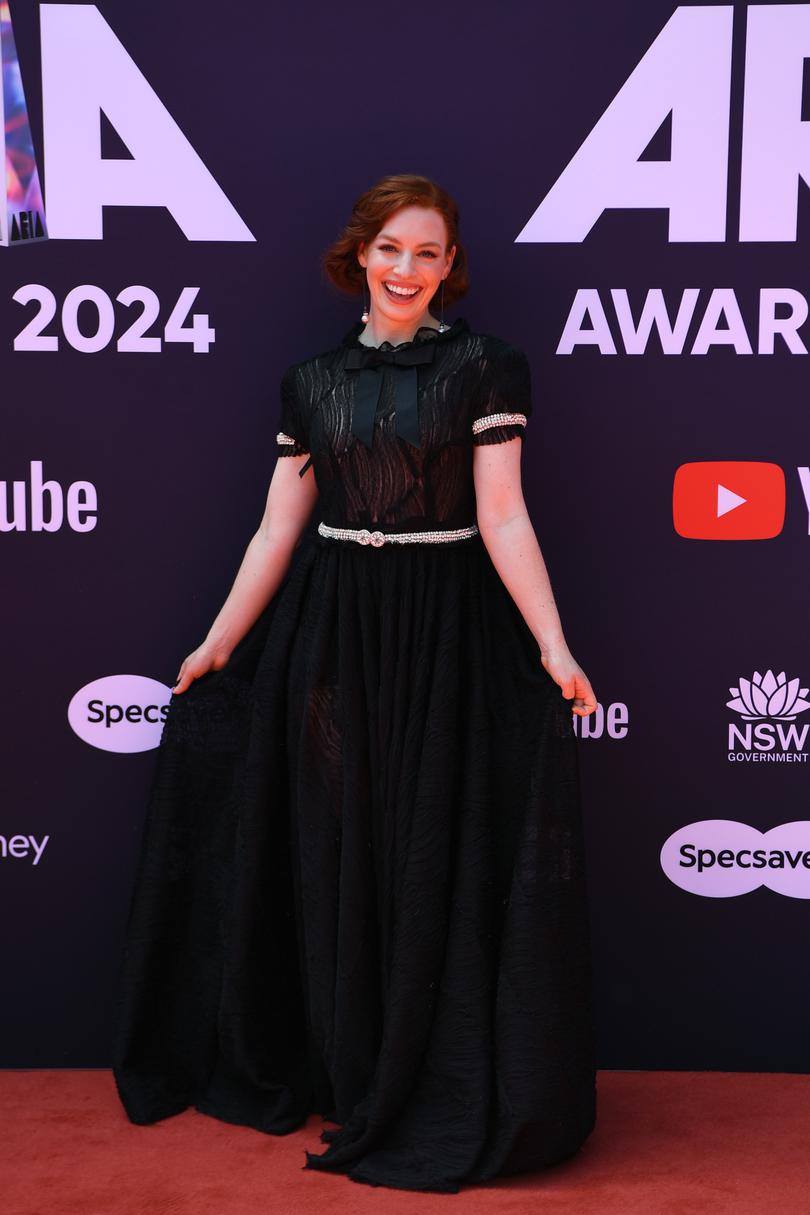 Emma Memma attends the 2024 ARIA Awards.