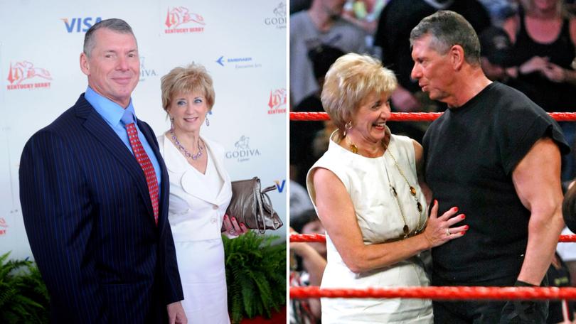 Linda McMahon, pictured with husband Vince McMahon has been selected by President-elect Donald Trump as US Secretary of Education.