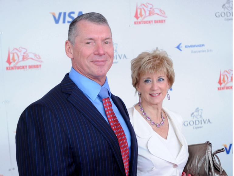 Linda McMahon, pictured with husband Vince McMahon has been selected by President-elect Donald Trump as US Secretary of Education.