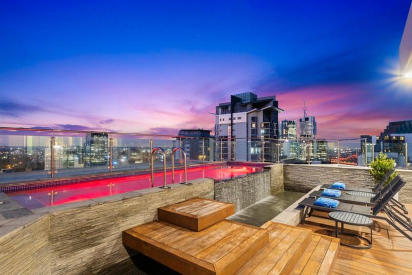 Penthouse living at 3801/21 Mary Street, in Brisbane's CBD.