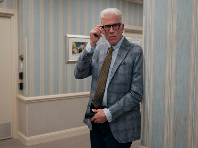 A Man on the Inside reunites Ted Danson with his The Good Place creator, Mike Schur.