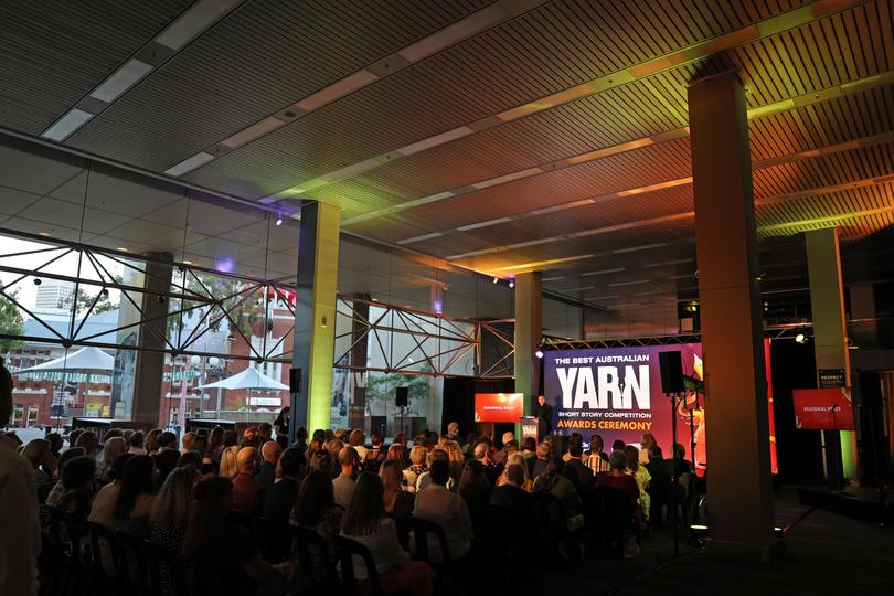 Best Australian Yarn awards night. 