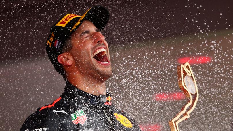 Daniel Ricciardo is a Red Bull ambassador but is ready to go should they need him to drive.