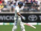 Virat Kohli fell for five to leave India in trouble early. 