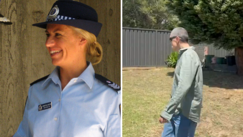 Then-sergeant Samantha Barlow was hit over the head and left for dead by Roderick Holohan, who has now been released on parole. 