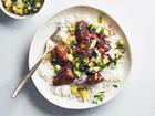 Pineapple-marinated chicken breasts. Food Stylist: Rebecca Jurkevich. (Armando Rafael/The New York Times)