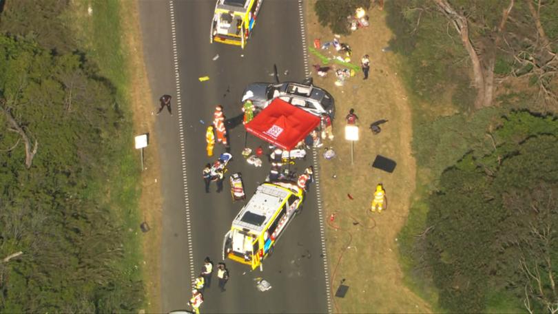 Kai McDonald was killed, and two others injured in the two-vehicle crash on a major Victorian highway.