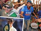 Indian fans were up and about at Perth Stadium as Mitchell Starc and the Aussies struggled.