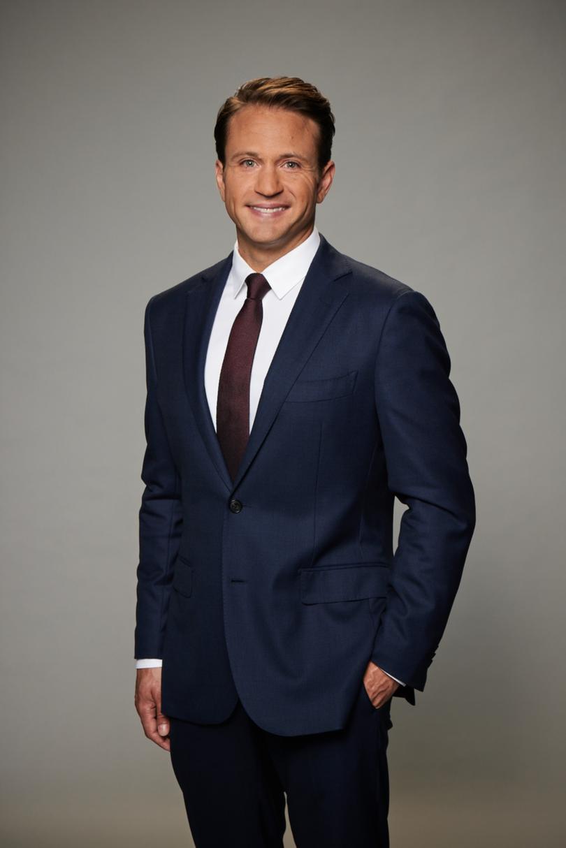 Matt Doran took over Weekend Sunrise with Monique Wright in 2019.