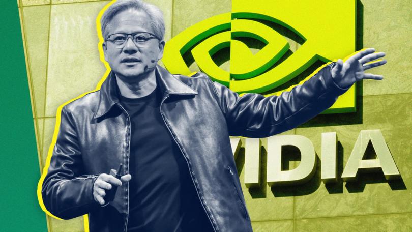 Jensen Huang, co-founder and chief executive officer of Nvidia Corp. I-Hwa Cheng