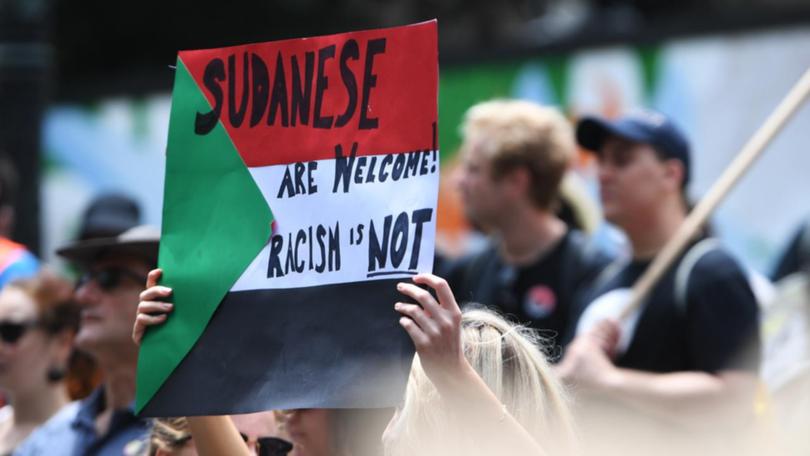 Australia's Sudanese community members are among those who report racism. (James Ross/AAP PHOTOS)