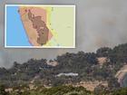 Residents in communities north of Perth have been warned that it is too late to leave as an out-of-control bushfire tears through evacuation routes in parts of Wedge Island, Grey, Cooljarloo and Nambung.