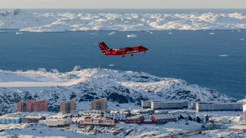 The new Nuuk International Airport will allow larger planes to land at Greenland’s capital. 