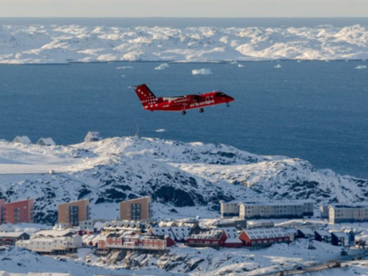 The new Nuuk International Airport will allow larger planes to land at Greenland’s capital. 