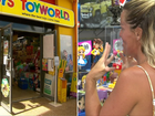 A mystery man has paid off every layby item at Toyworld in Helensvale.