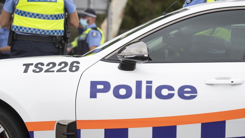 Police say one of its vehicles crashed into a limousine carrying two ministers.