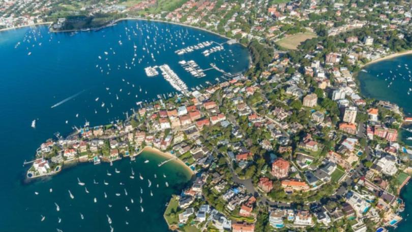 Aerial of Sydney