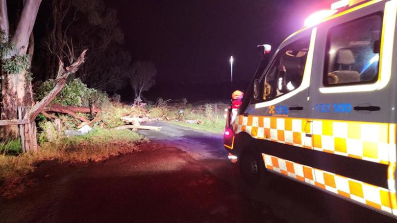 Emergency crews worked through the night after severe storms across Sydney and the Illawarra.