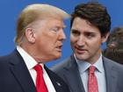 US president-elect Donald Trump has held talks with Canadian Prime Minister Justin Trudeau at his Florida home.