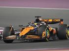 Australia's Oscar Piastri crossed for third place at the Qatar Grand Prix for his team McLaren.