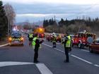 Forty-seven people were on the bus when it crashed near a ski resort in southern France.