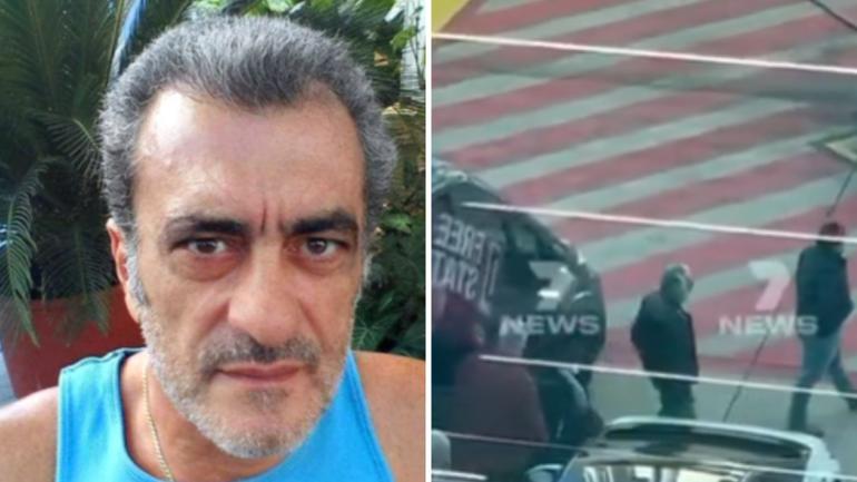 The first extradition pictures of the main suspect in the horrific cold-case killings of two Melbourne women have emerged as he makes his way to Australia.