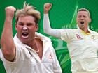 Shane Warne and Peter Siddle.