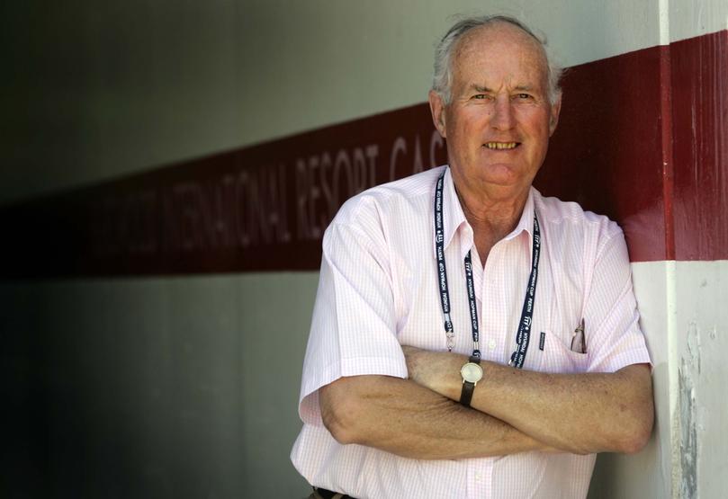 Former Australian Davis Cup Captain Neale Fraser at the Burswood Resort.