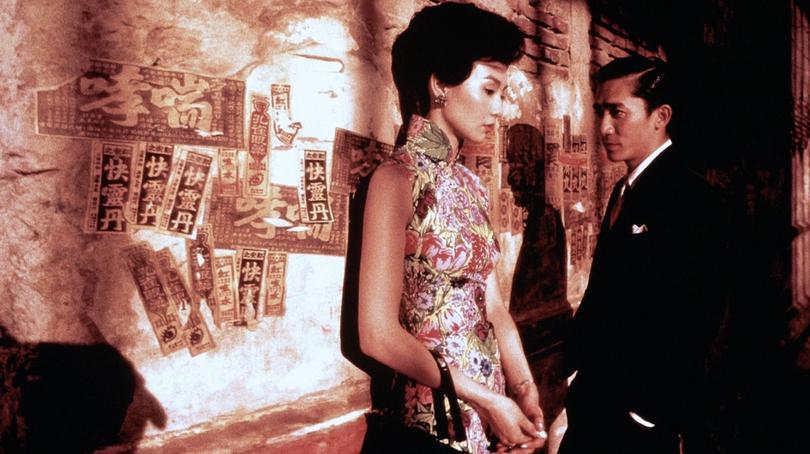 In the Mood for Love with Maggie Cheung and Tony Leung.