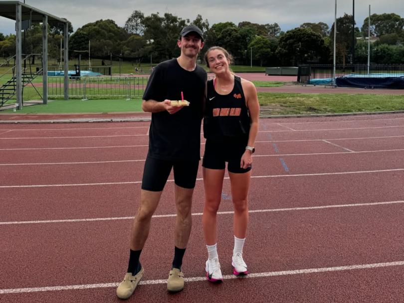 Mollie Burke and her brother Jack started Run The Burbs Run Club in Melbourne’s east in mid-2023.