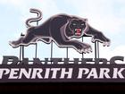 The Penrith Panthers’ logo at Penrith Park.