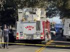 Police say there is no known motive for a shooting at a California school that wounded two children. (AP PHOTO)