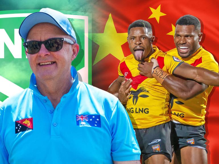 Australia will use the PNG NRL team to increase its influence in the country at the expense of China’s.