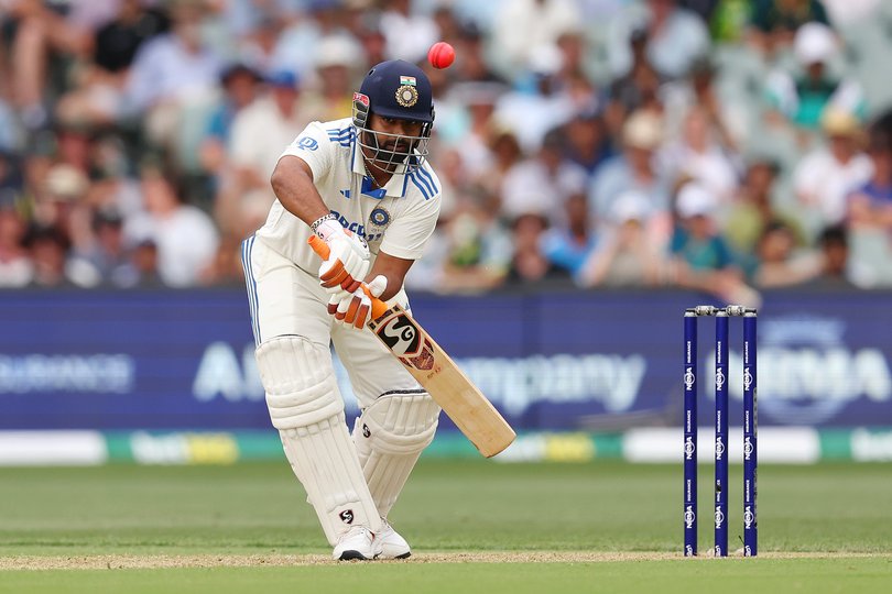 Rohit Sharma in action in Adelaide.