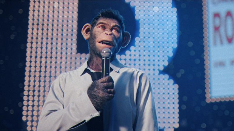 Better Man is a Robbie Williams biopic in which is personafied as a chimp.