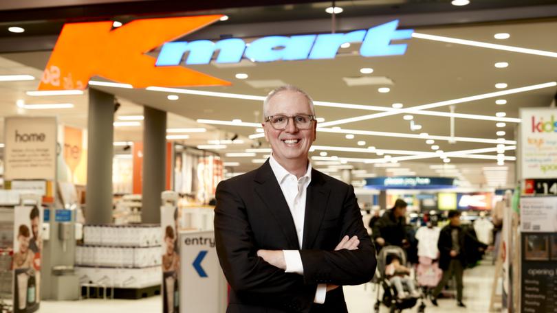 Outgoing Kmart Group managing director Ian Bailey.