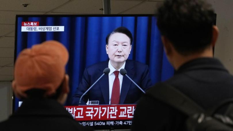 South Korea President Yoon Suk-yeol willl address the nation after his short-lived martial law. (AP PHOTO)